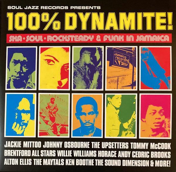 Various - 100% Dynamite - Yellow Vinyl Double LP - RSD
