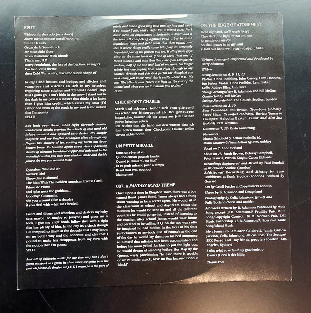 Barry Adamson - Soul Murder - Original LP