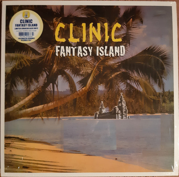 Clinic - Fantasy Island - Blue Vinyl LP - Sale