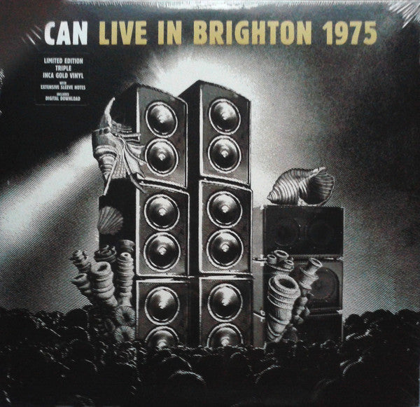 Can - Live In Brighton 1975 - Gold Vinyl Triple LP