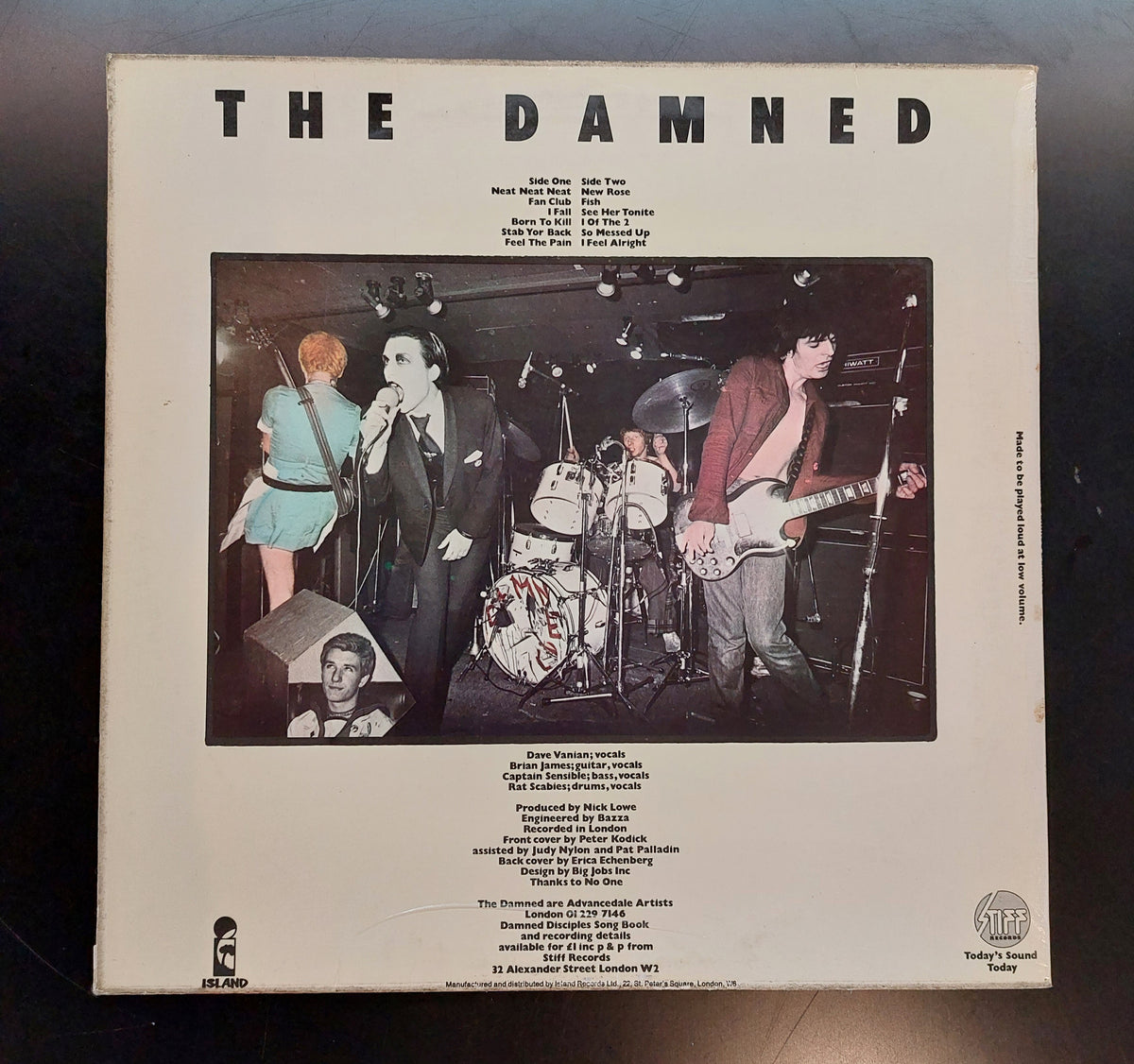 Damned - Damned Damned Damned - Original UK LP