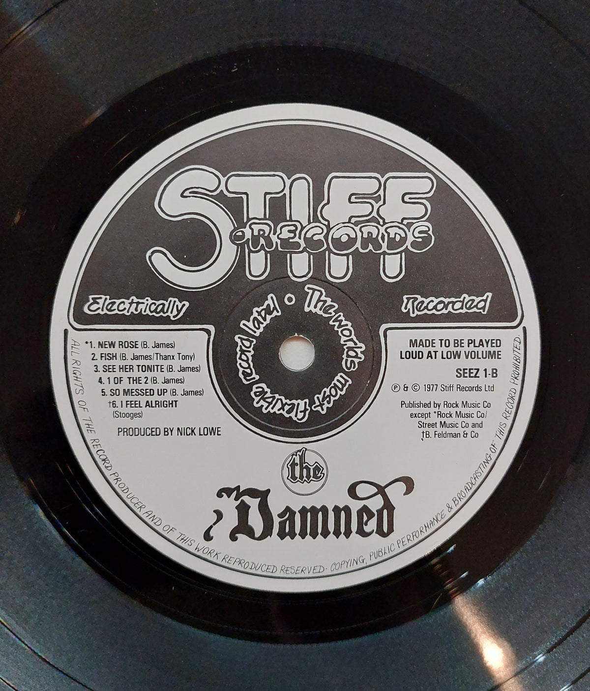 Damned - Damned Damned Damned - Original UK LP