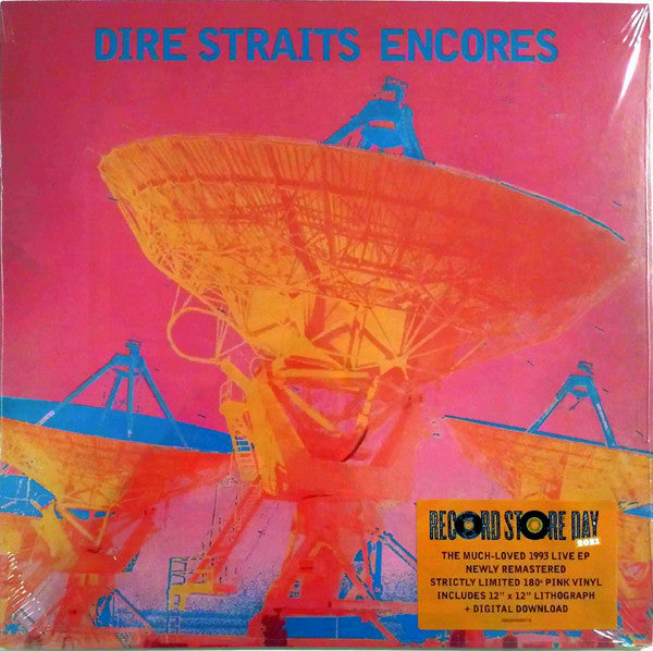 Dire Straits - Encores - Pink Vinyl 12" - Black Friday