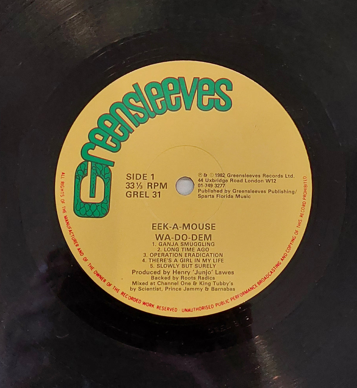Eek A Mouse - Wa Do Dem - LP