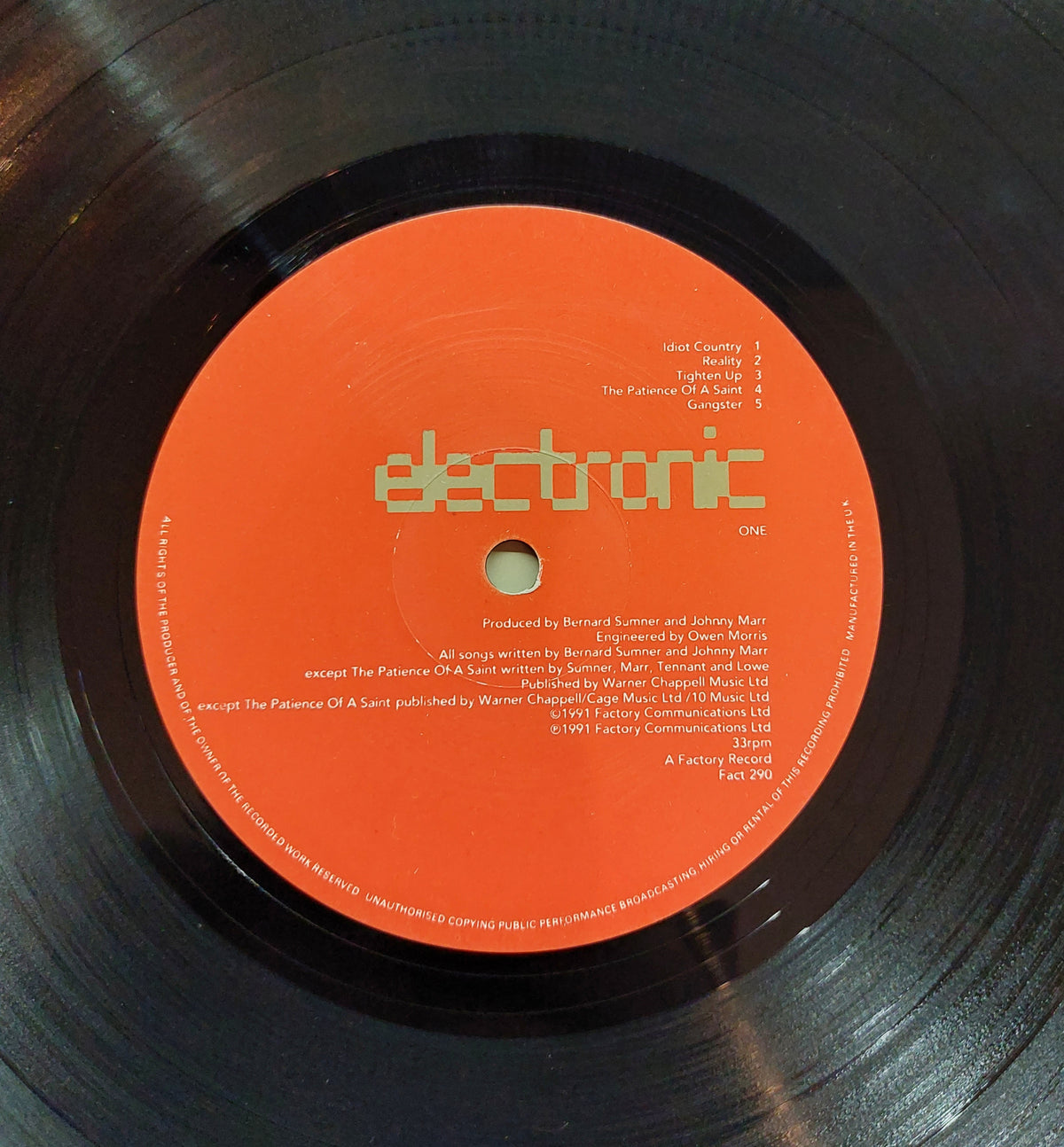 Electronic - Electronic - Original LP