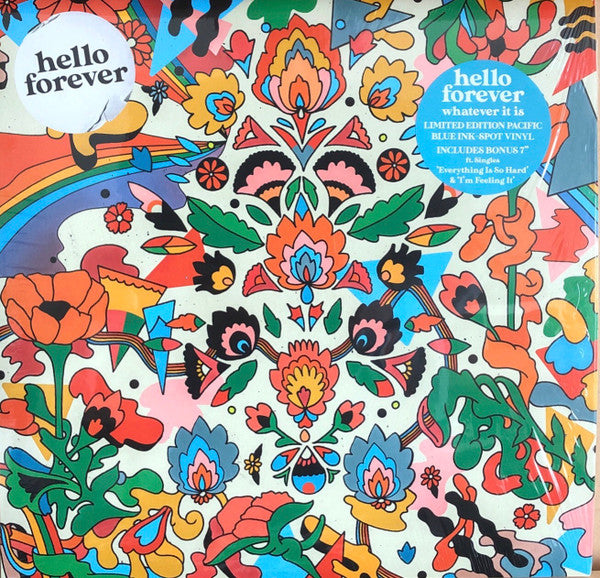 Hello Forever - Whatever It Is - Blue Vinyl LP & 7" - Sale