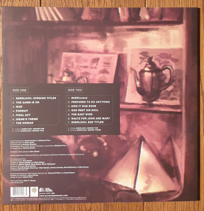 David Arnold & Michael Price - Sherlock - Blue Vinyl LP & Art Print