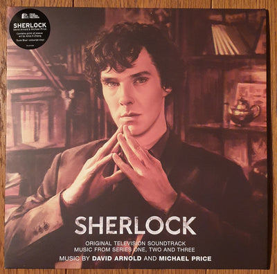 David Arnold & Michael Price - Sherlock - Blue Vinyl LP & Art Print