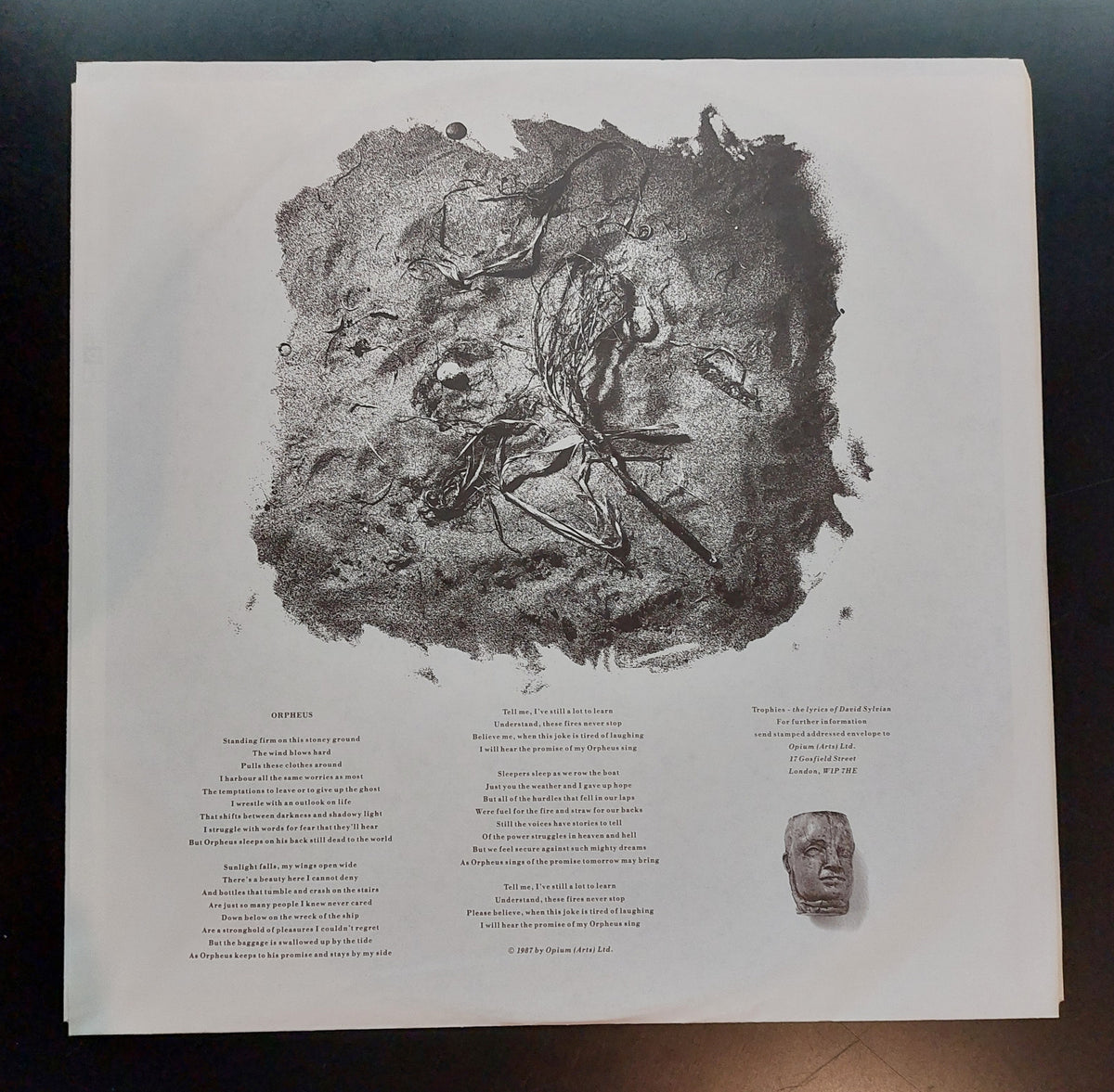 David Sylvian - Secrets Of The Beehive - Original LP