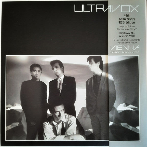 Ultravox - Vienna - Clear Vinyl Double LP - RSD 2021