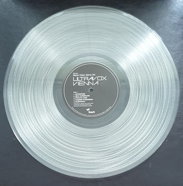 Ultravox - Vienna - Clear Vinyl Double LP - RSD 2021