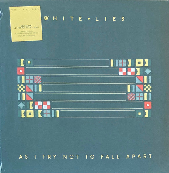 White Lies - As I Try Not To Fall Apart - Clear Vinyl LP - Sale